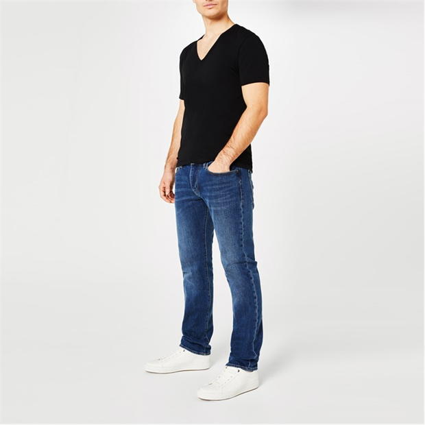 Blugi Armani Exchange J13 Slim bright albastru