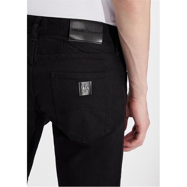 Blugi Armani Exchange J13 Slim clean negru