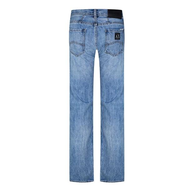 Blugi Armani Exchange J16 Regular Fit albastru denim