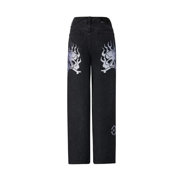 Blugi Ed Hardy Ed Skull dama negru