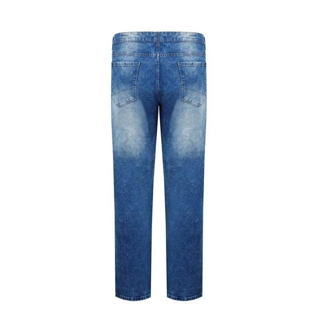 Blugi Firetrap Stretch Slim Fit pentru Barbati inchis albastru