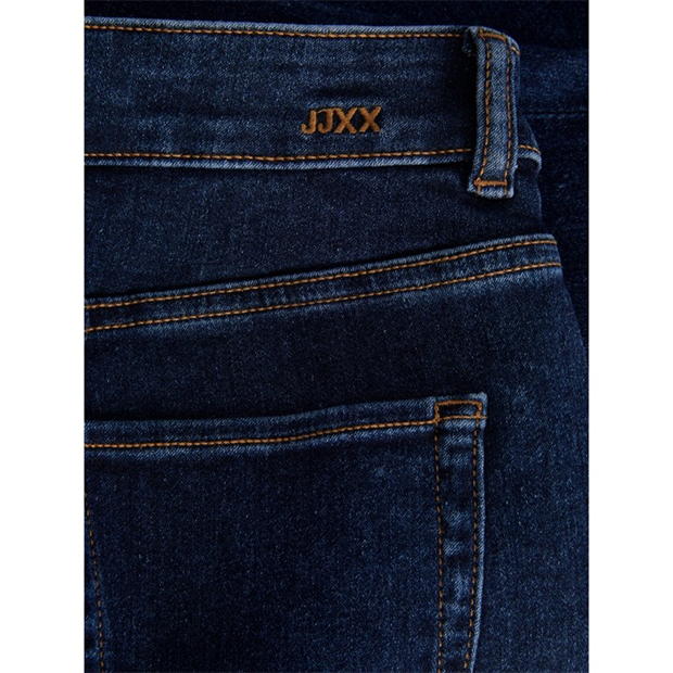 Blugi JJXX Vienna 1002 Skinny inchis albastru denim