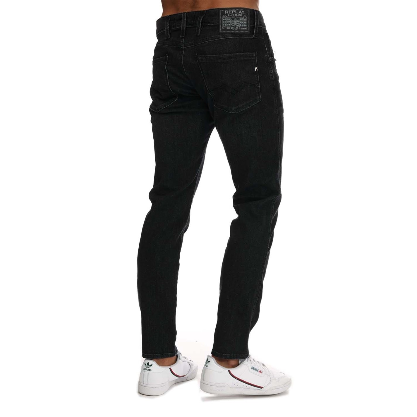 Blugi Replay Anbass Slim Fit Stretch gri