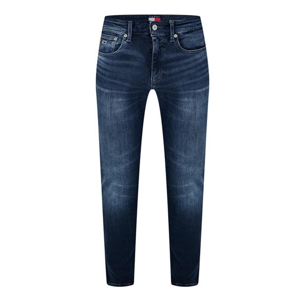 Blugi Tommy Slim Fit Scanton Tommy denim inchis