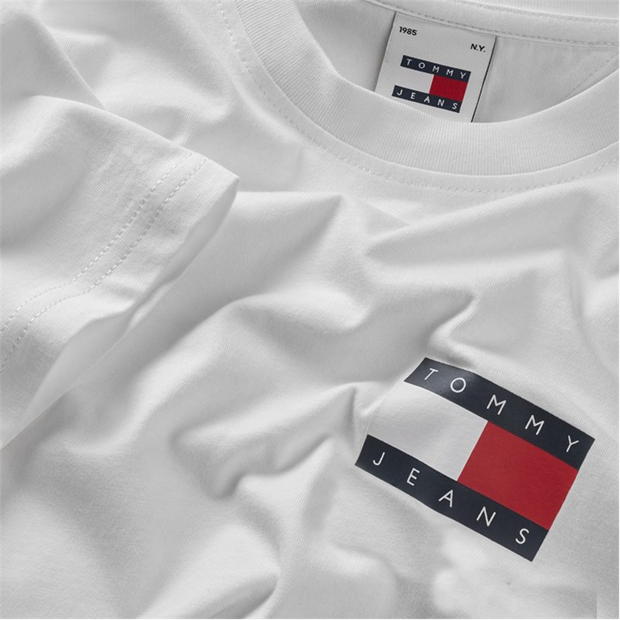 Blugi Tommy TJM SLIM ESSENTIAL FLAG TEE EXT alb