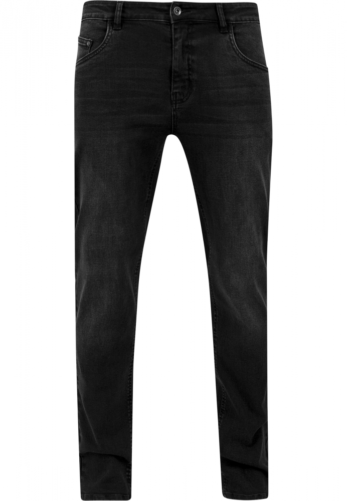 Blugi urban Stretch negru washed Urban Classics