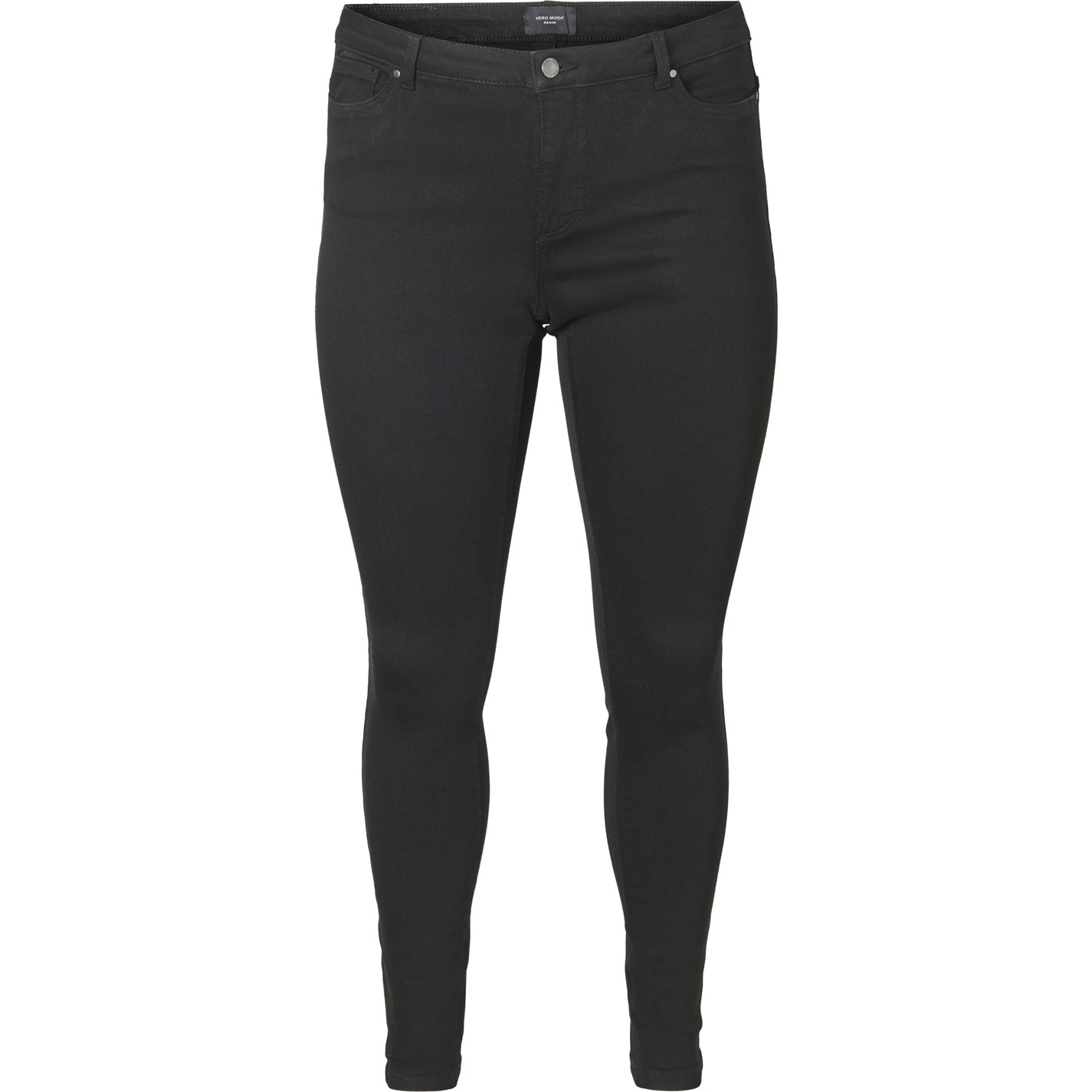 Blugi Vero Moda Curve VMLora Skinny negru