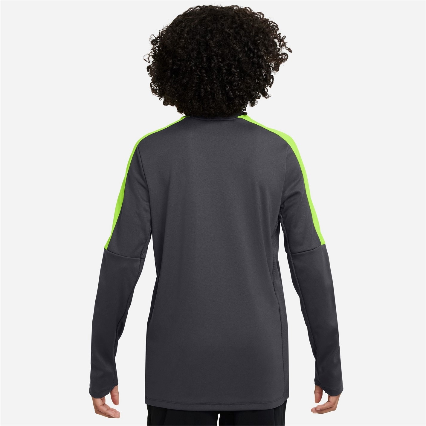 Bluza antrenament copii Nike Academy gri galben