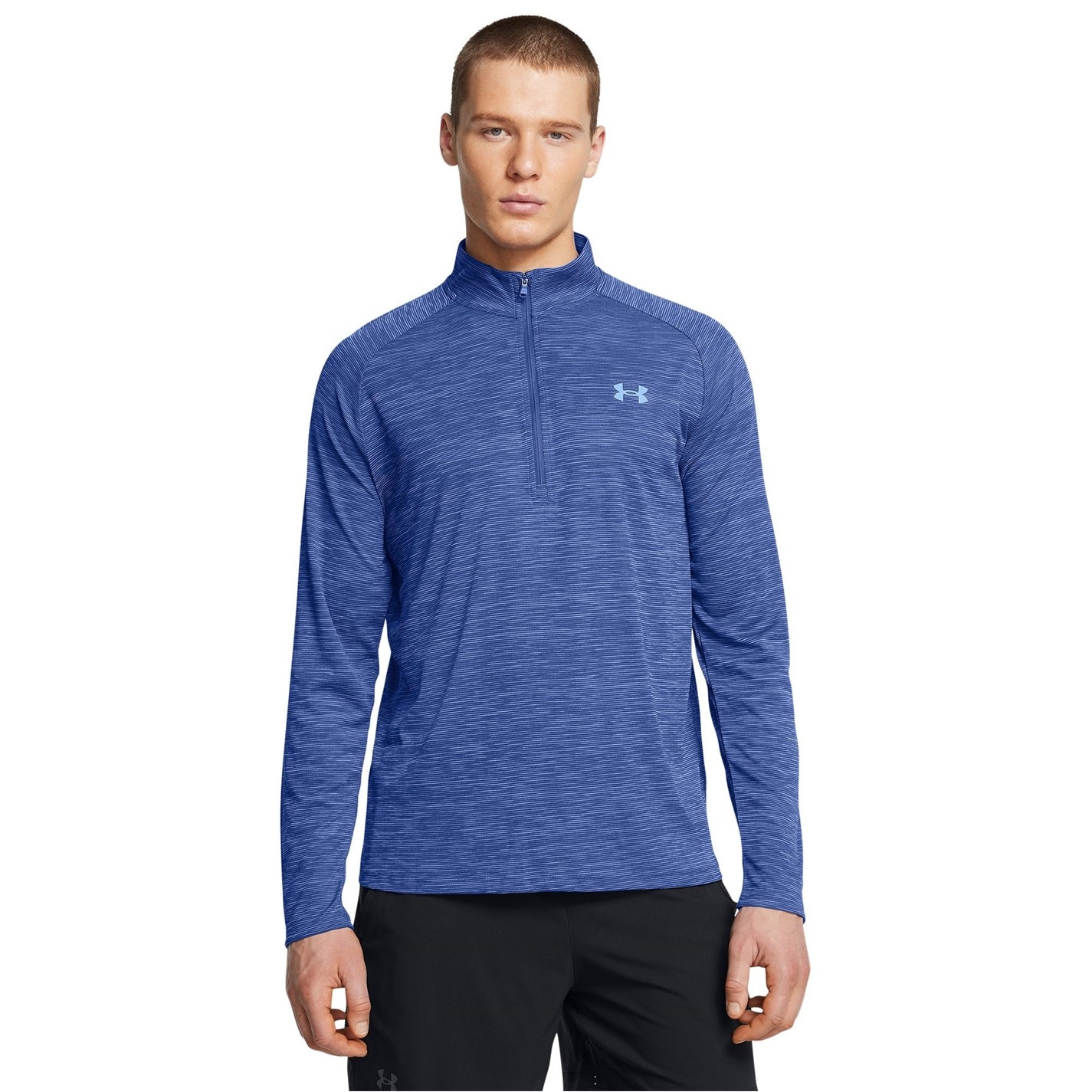 Under ARMOUR UA Tech™ ½ cu fermoar cu Maneca Lunga pentru Barbati tech albastru