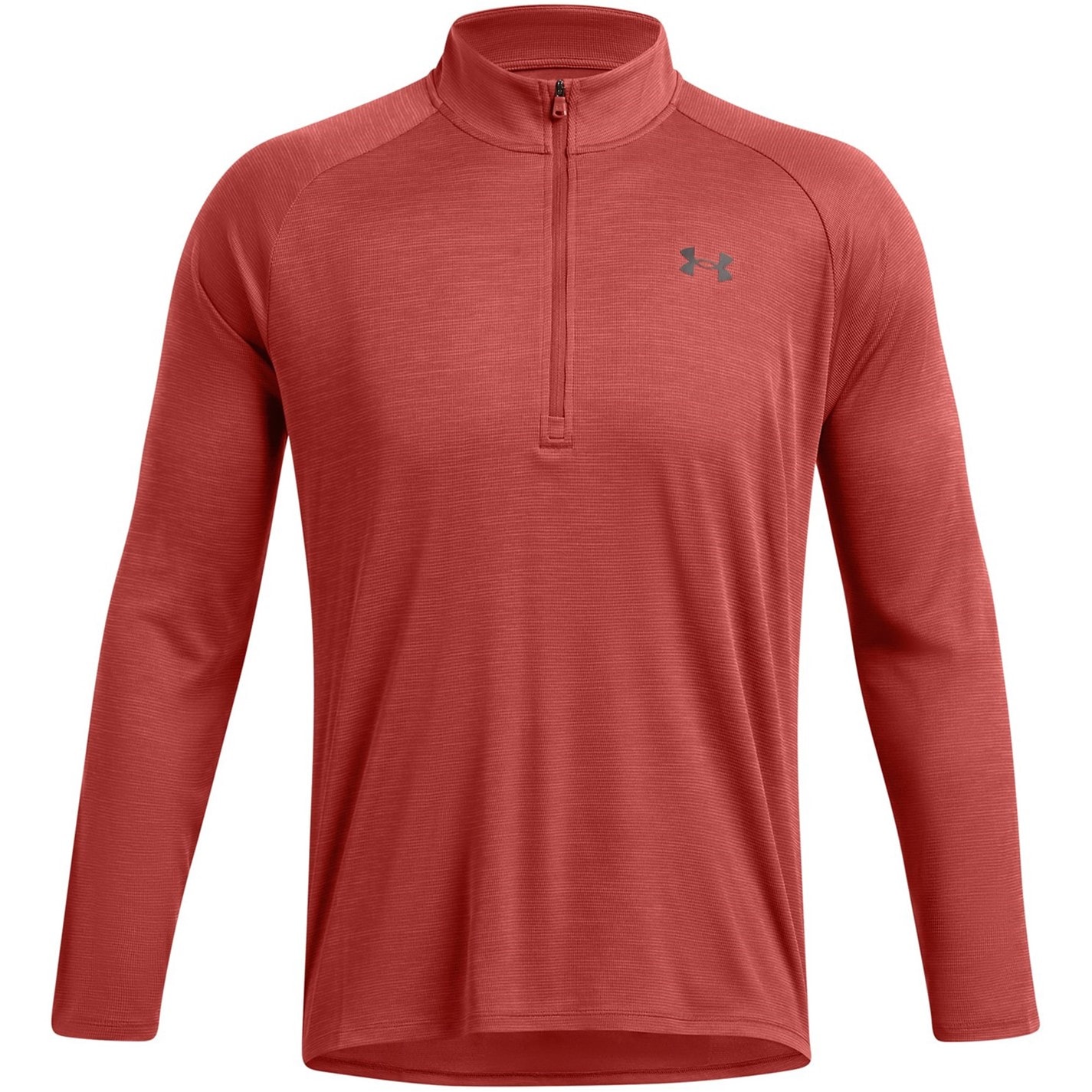 Under ARMOUR UA Tech™ ½ cu fermoar cu Maneca Lunga pentru Barbati earthen portocaliu