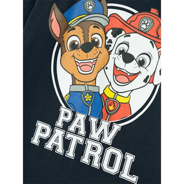 Bluza cu maneca lunga Name It Paw Patrol inchis albastru