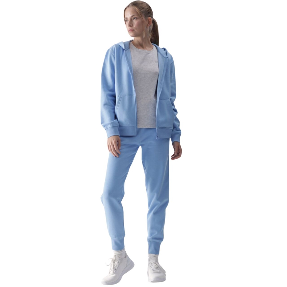 Bluza de trening 4F F1467 denim 4FWMM00TSWSF1467 32S pentru Femei