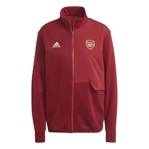 Jacheta adidas Arsenal Anthem pentru femei rosu