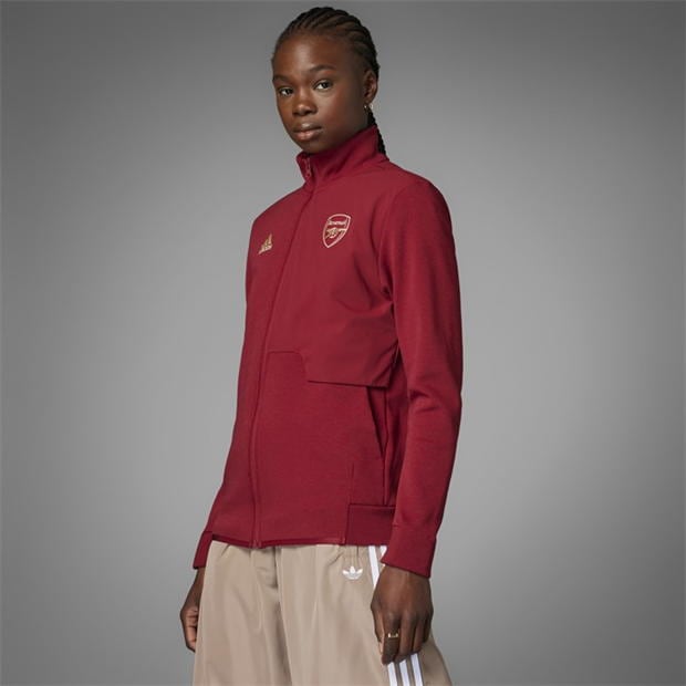 Jacheta adidas Arsenal Anthem pentru femei rosu