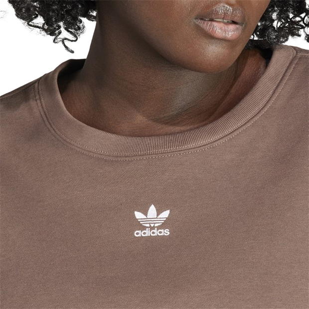 Bluza de trening adidas femei maro