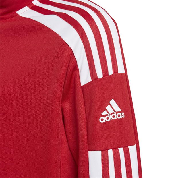 Bluza de trening adidas Squadron pentru copii power rosu alb