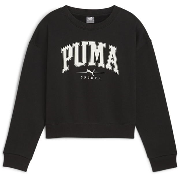 Bluza de trening Bluza sport Puma Squad G Unisex pentru Copii negru