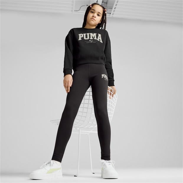 Bluza de trening Bluza sport Puma Squad G Unisex pentru Copii negru