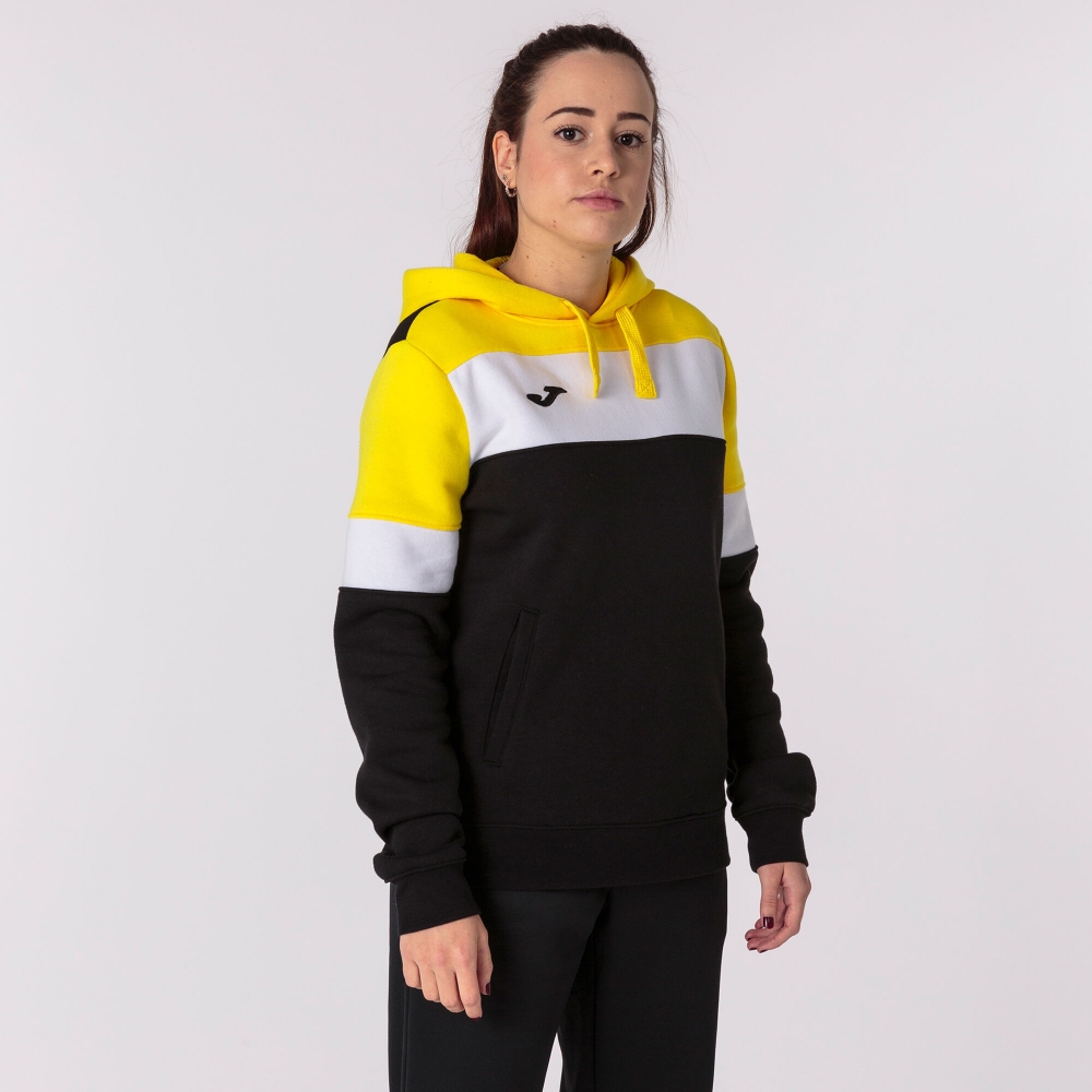 Bluza de trening Hanorac Joma Crew Iv negru-galben