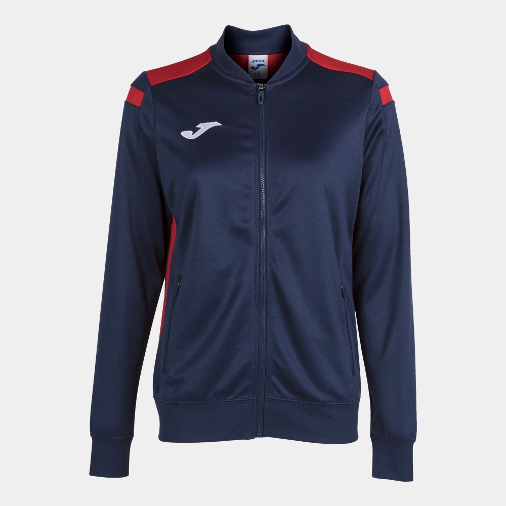 Bluza de trening Joma Championship Vi cu fermoar bleumarin rosu