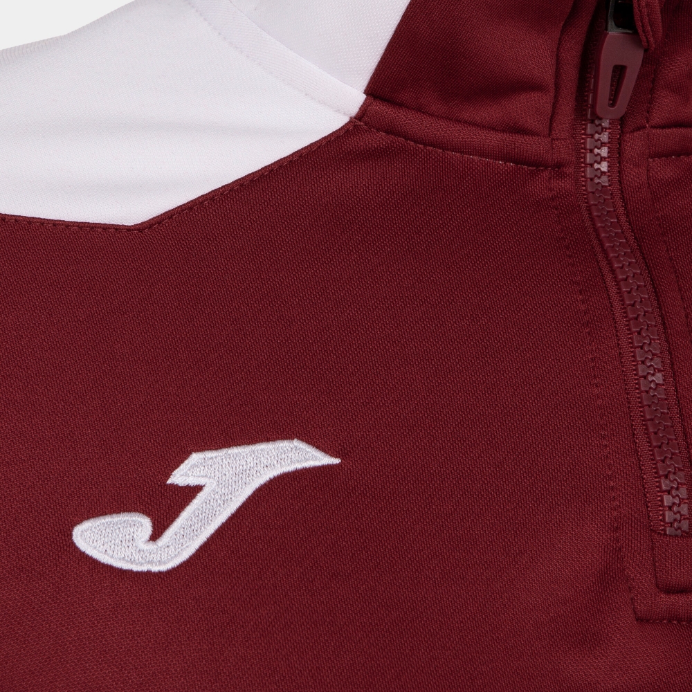 Bluza de trening Joma Championship Vi visiniu alb rosu burgundy