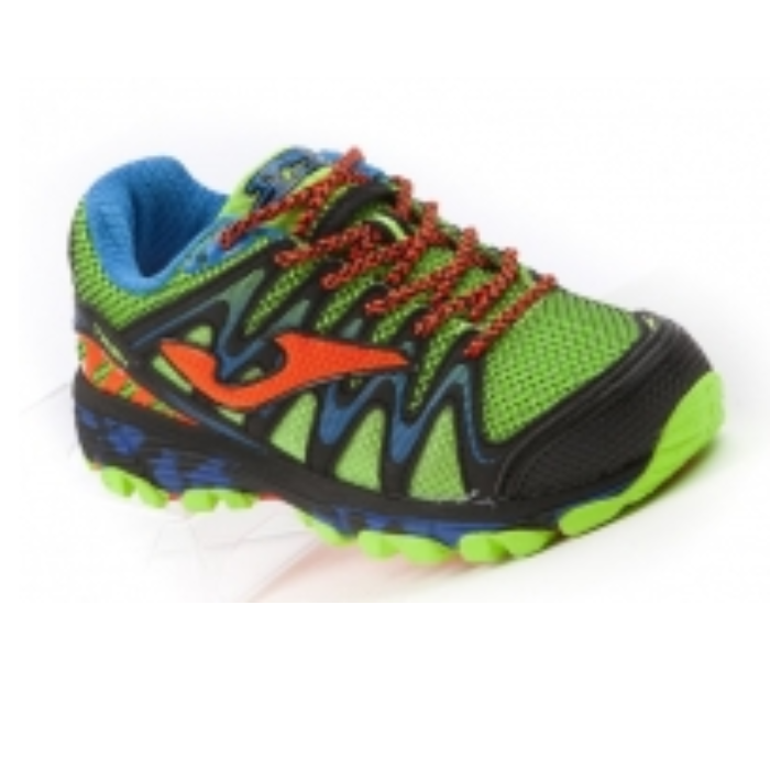 Adidasi trekking pentru copii Joma Jtrek 611 Fluor-negru fosforescent