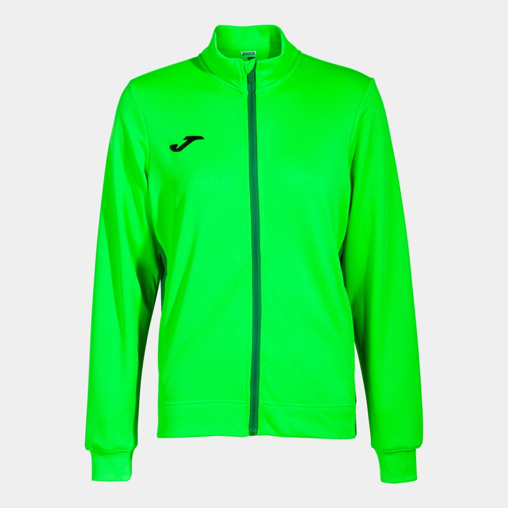 Bluza de trening Joma Winner II cu fermoar Fluor verde fosforescent