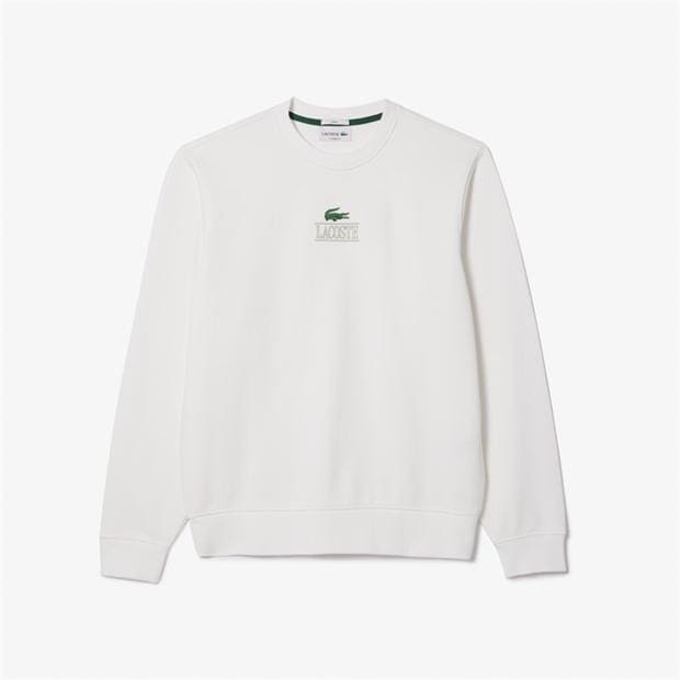 Bluza de trening Lacoste Vintage Style alb