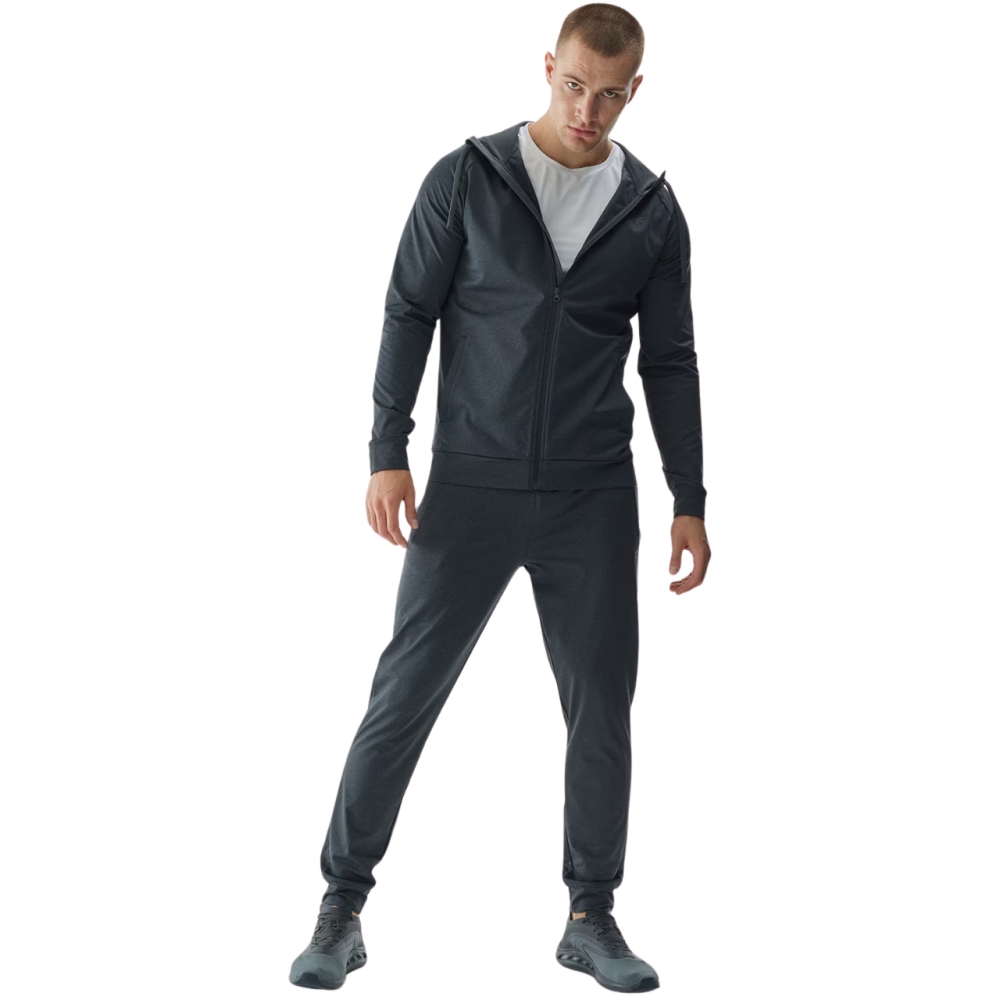 Bluza de trening 's 4F M403 anthracite melange 4FWAW24TFTSWM403 22M barbati