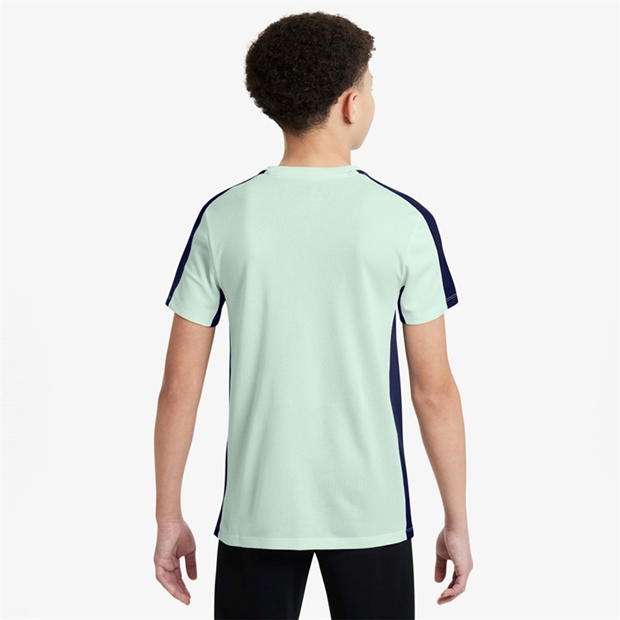 Bluza fotbal Nike Academy Big Dri-FIT pentru Copii verde albastru