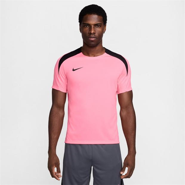 Bluza fotbal Nike Strike Dri-FIT maneca scurta Global pentru Barbati roz