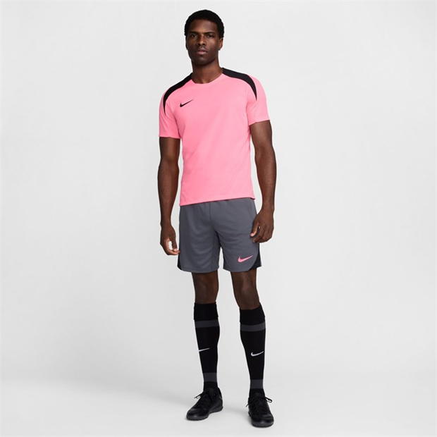 Bluza fotbal Nike Strike Dri-FIT maneca scurta Global pentru Barbati roz