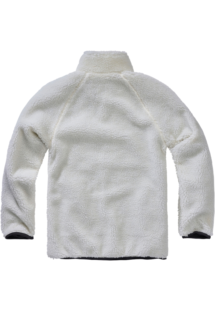 Bluza outdoor fleece alb Brandit