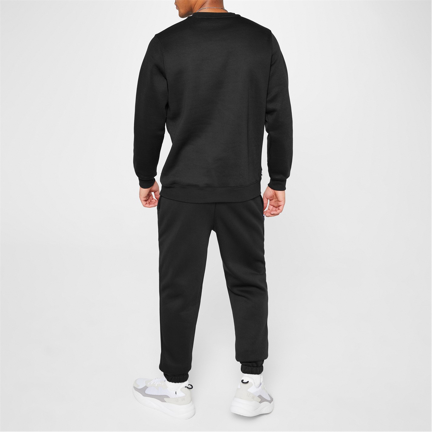 Bluza sport Lonsdale Essential pentru Barbati negru