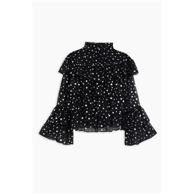 Bluza Be You Older Frill Star pentru fete negru