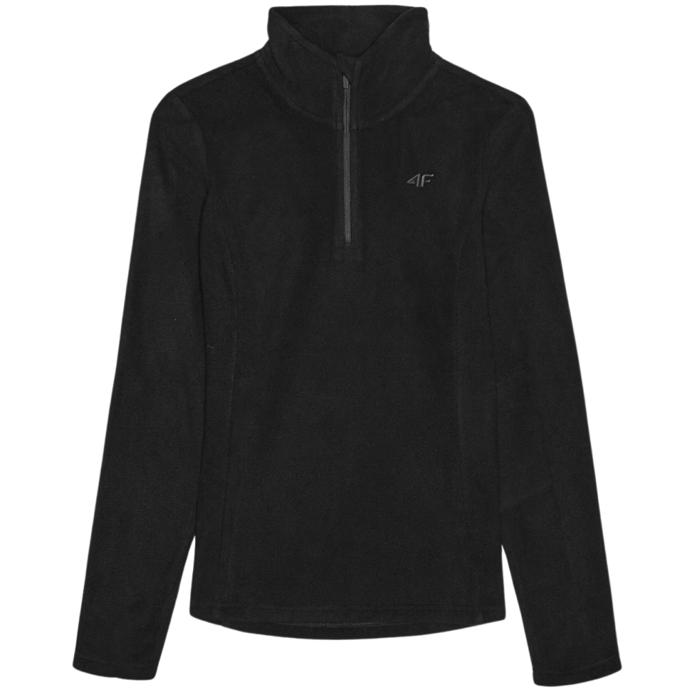 Bluza trening fleece 4F F048 negru intens 4FWAW24UFLEF048 20S pentru Femei