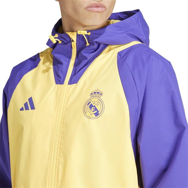 Jacheta adidas Real Madrid Tiro 23 All-Weather pentru Barbati albastru