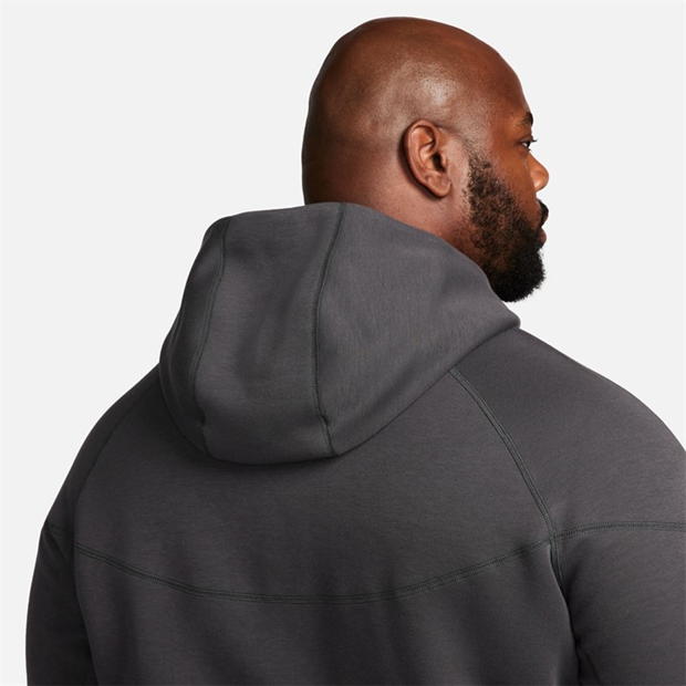 Hanorac fleece Nike Tech pentru Barbati gri negru