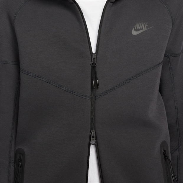 Hanorac fleece Nike Tech pentru Barbati gri negru