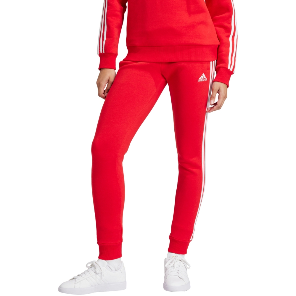 Bluze Pantaloni adidas Essentials 3-Stripes rosu IY1719 pentru Femei