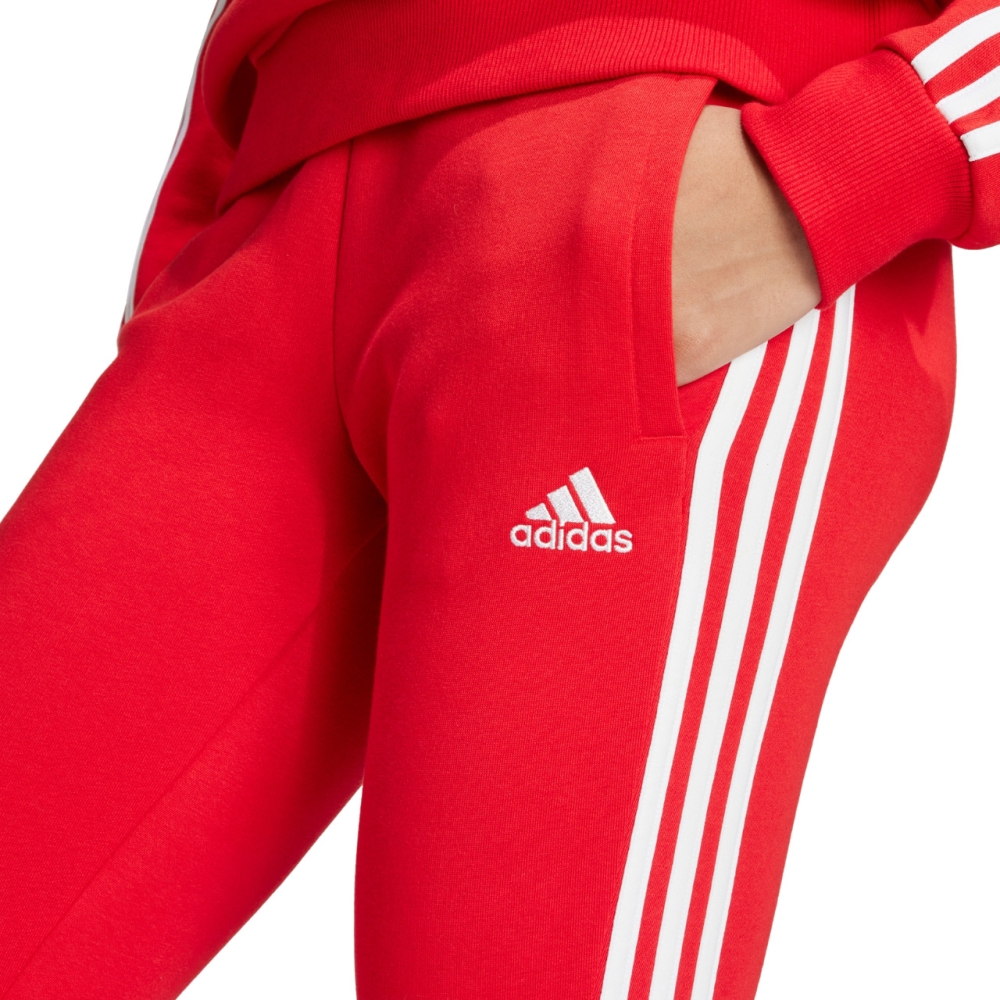 Bluze Pantaloni adidas Essentials 3-Stripes rosu IY1719 pentru Femei