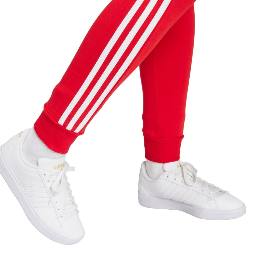 Bluze Pantaloni adidas Essentials 3-Stripes rosu IY1719 pentru Femei