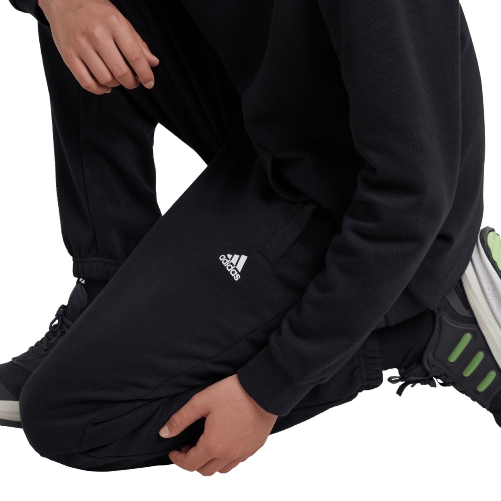 Bluze Pantaloni adidas Essentials Small Logo Feel Cozy negru IV7311 pentru Copii