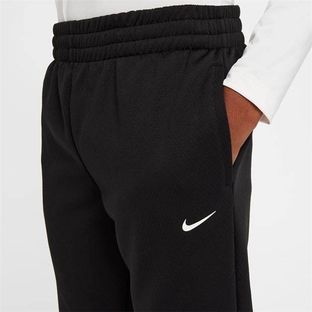 Bluze Pantaloni antrenament sport Nike Big Therma-FIT iarna pentru Copii negru