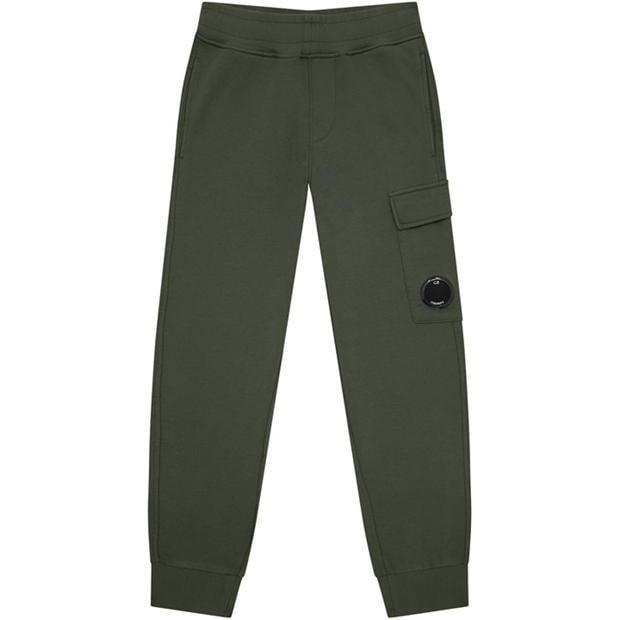 Bluze Pantaloni jogging CP COMPANY Mid Weight Lens pentru copii grpe verde