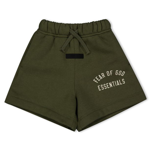 Bluze Pantaloni scurti FEAR OF GOD ESSENTIALS Soccer Juniors verde