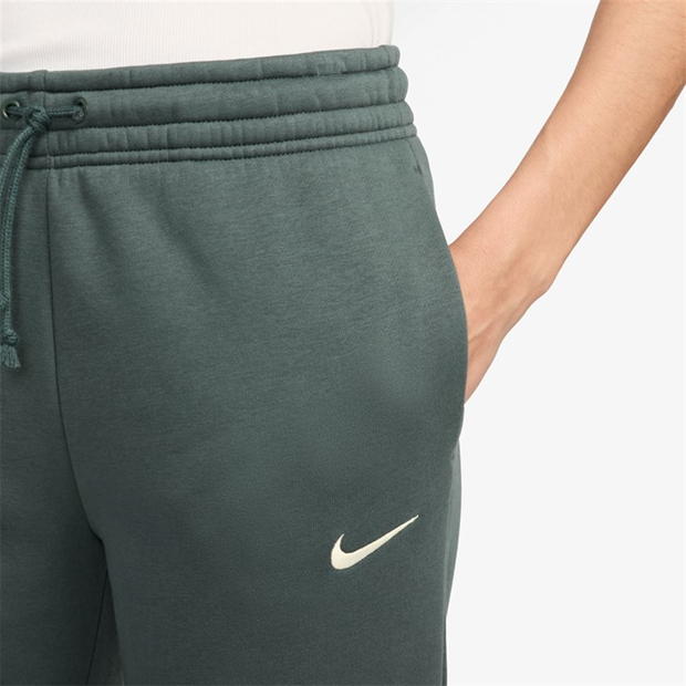 Bluze Pantaloni sport Nike Sportswear Phoenix Mid-Rise pentru femei vintage verde