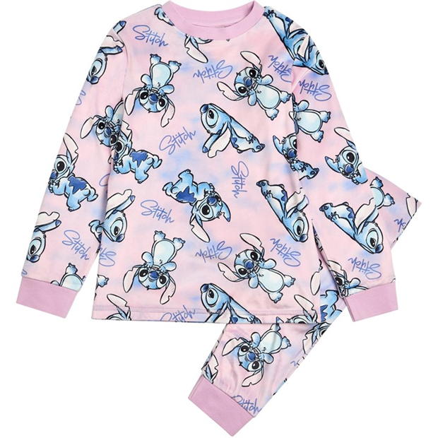 Bluze Pijamale Lilo & Stich Ombre pentru fete cu personaje lilo+ +stitch