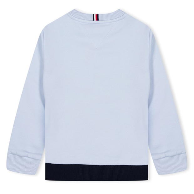 Bluze Set Tommy Hilfiger COLORBLOCK albastru bleumarin