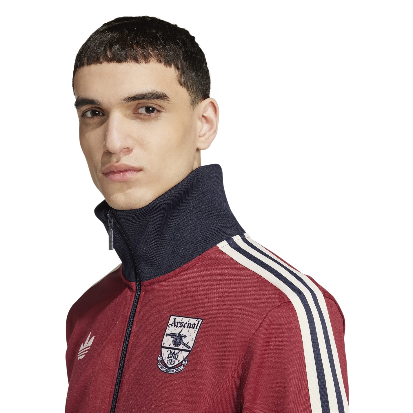 Bluze trening adidas Originals Arsenal Beckenbauer pentru adulti noble maro inchis